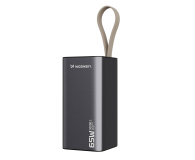 Wozinsky Powerbank K65+ 65W 30000mAh 2x USB-C, 1x USB-A 65W szary - 1487894 - zdjęcie 1